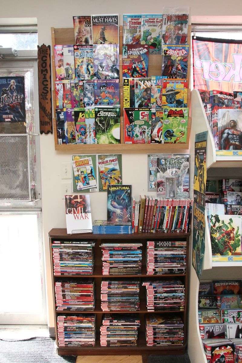 Collectibles And Graphic Novels Join The Comics
