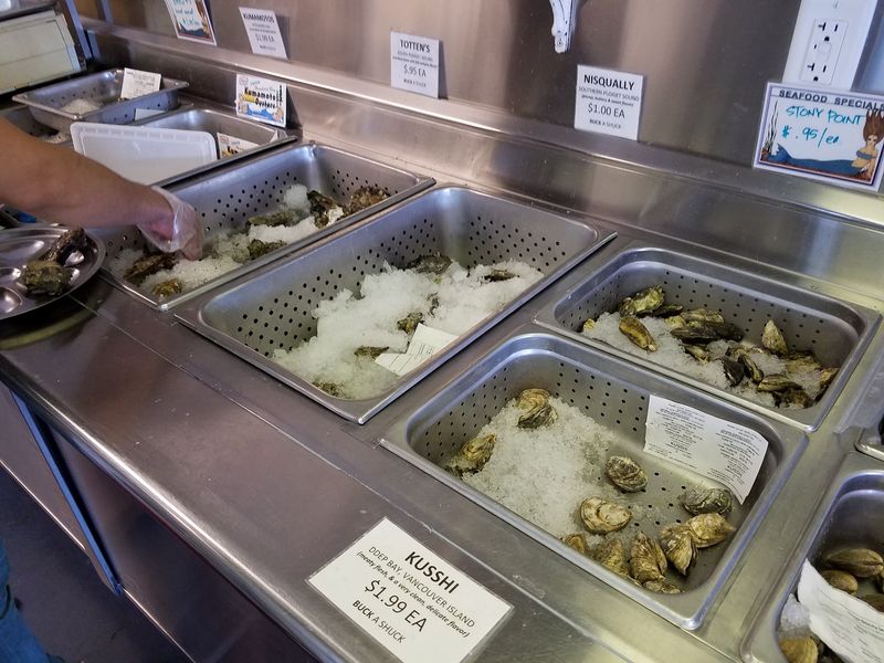 Oysters, Clams And Larry The Lobster