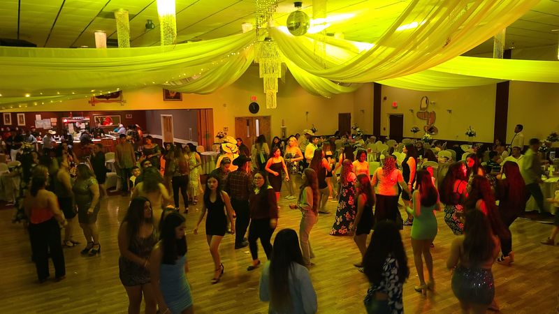 Beating the Heat in a Florida Party Hall