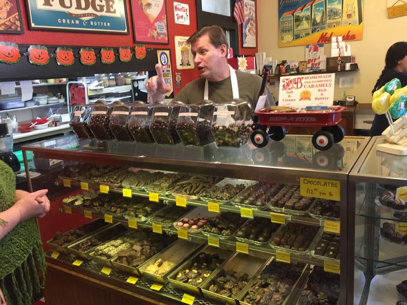 Mike Behind the Counter