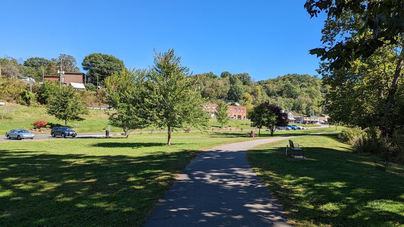 Follow Big Horse Creek Through Creeper Trail Park