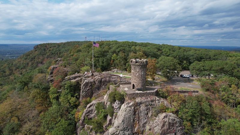 Castle Craig Trail At Hubbard Park, Meriden