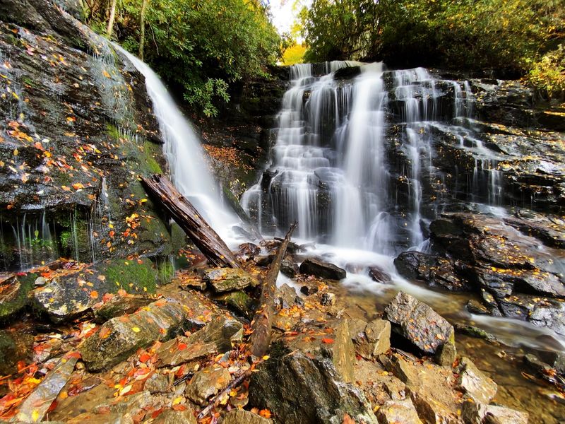 Start With A Double Waterfall Hidden Just Off The Highway