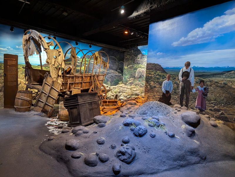 Dioramas, Life-Sized Figures and Covered Wagons