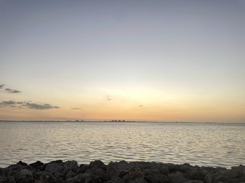 Where the Sun Drops Into the Bay