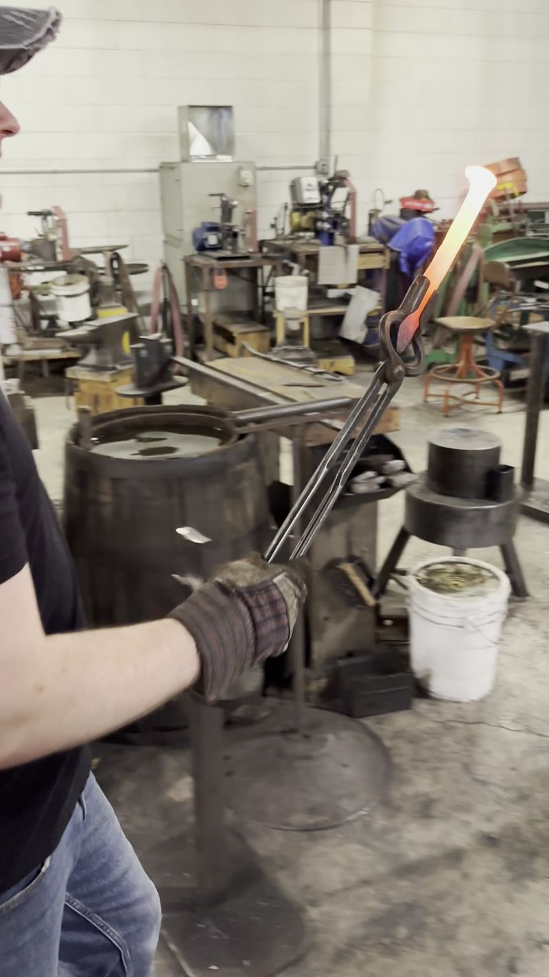 This Nebraska Blacksmith Shop Lets Total Beginners Hammer Out Their Own Knife From A Railroad Tie - Decor Hint Bladesmithing With John of Dwarf Mountain Knives