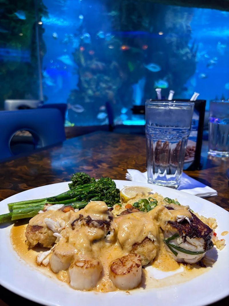 11 Strange And Delicious Tennessee Eateries You Won’t Forget Anytime Soon - Decor Hint Aquarium Restaurant, Nashville