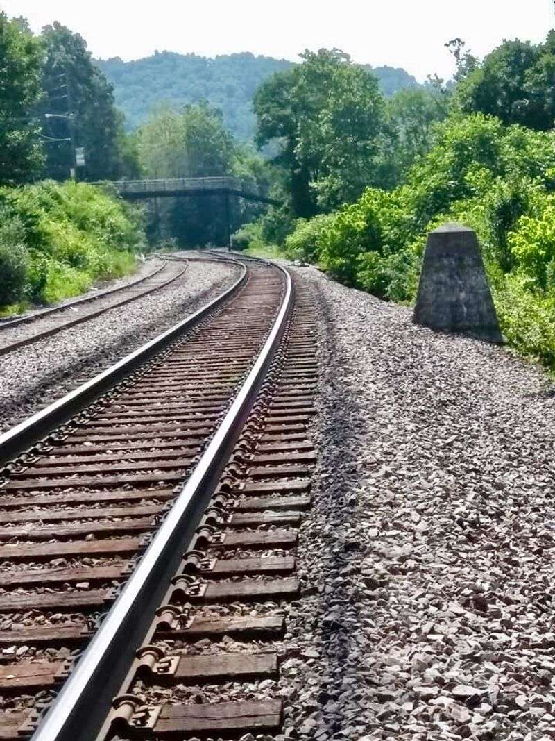 Old Rail Lines Waterways And Mountain Slopes Give The Town Layers Of Scenery