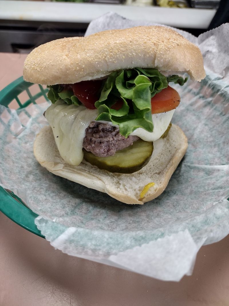 This 67-Year-Old Connecticut Burger Spot Was Just Named Home To The Best Cheeseburger In The State - Decor Hint Simple Toppings Keep The Original Flavor Center Stage