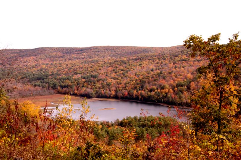 This Enormous Connecticut Reservoir Was Built Over An Entire Forgotten Village - Decor Hint Fall Colors Transform The Surrounding Hills