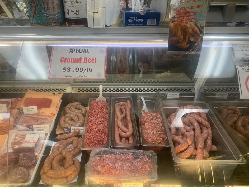 Housemade Salsiccia That Locals Buy By The Pound