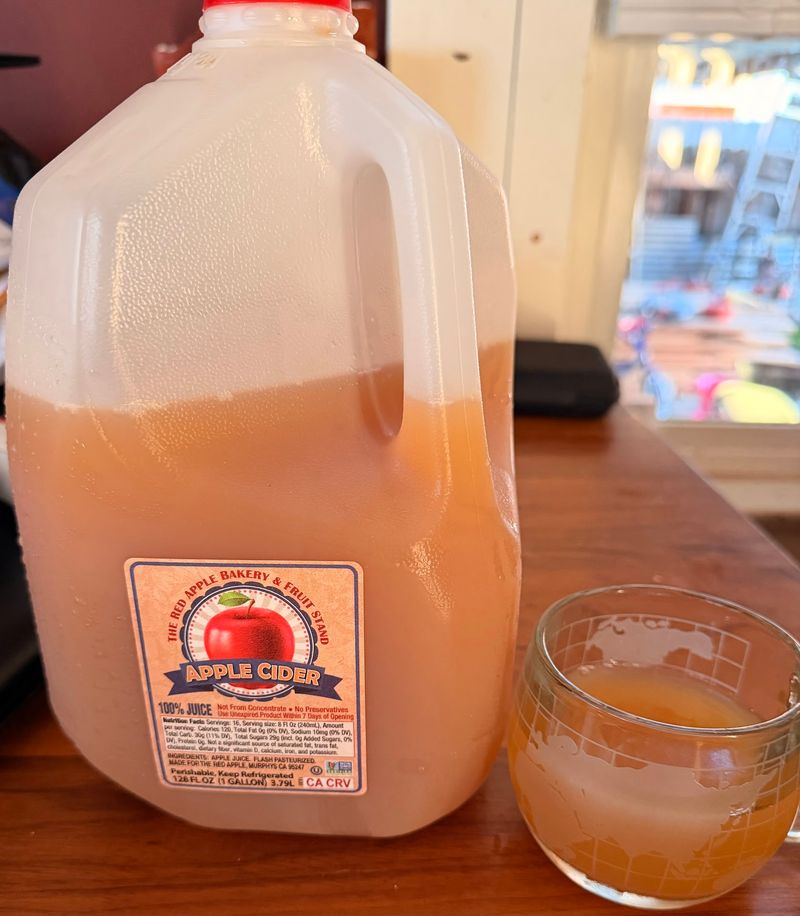 Real Apple Cider Goes Into The Recipe