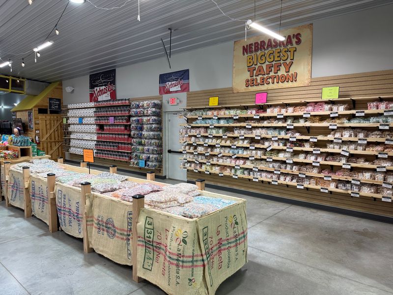 Nostalgic Candy Aisles and a Taffy Wall