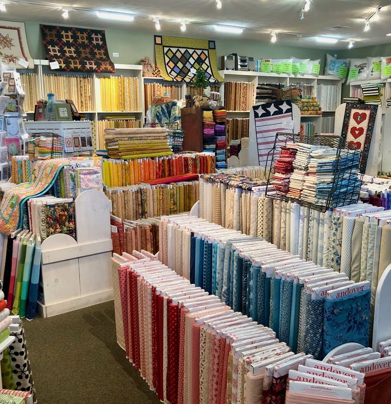 Batiks, Wovens, and the Color Wall