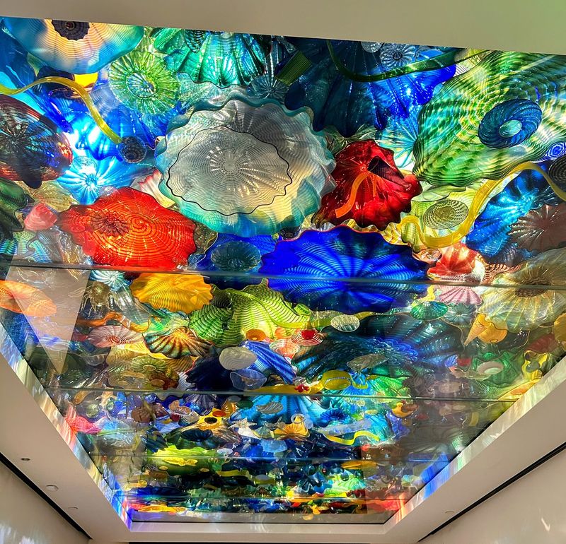 Chihuly's Persian Sealife Ceiling