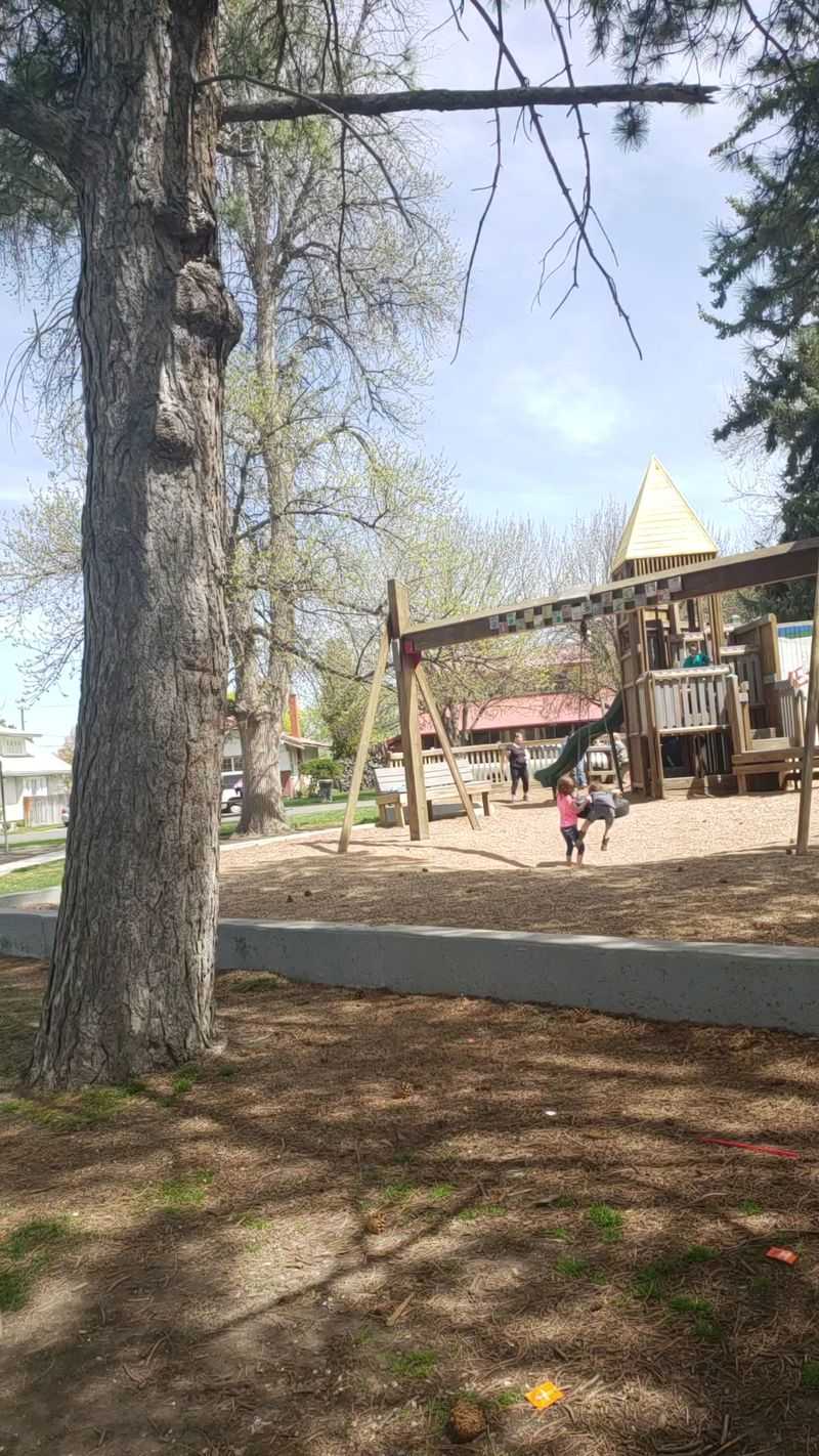 Restrooms Right Beside the Playground