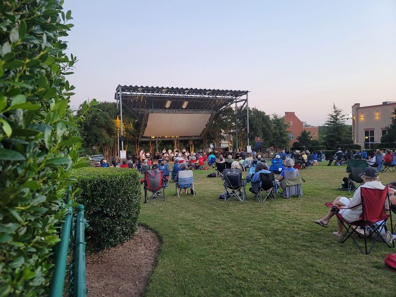 Claim A Spot On The Green Before The Music Starts