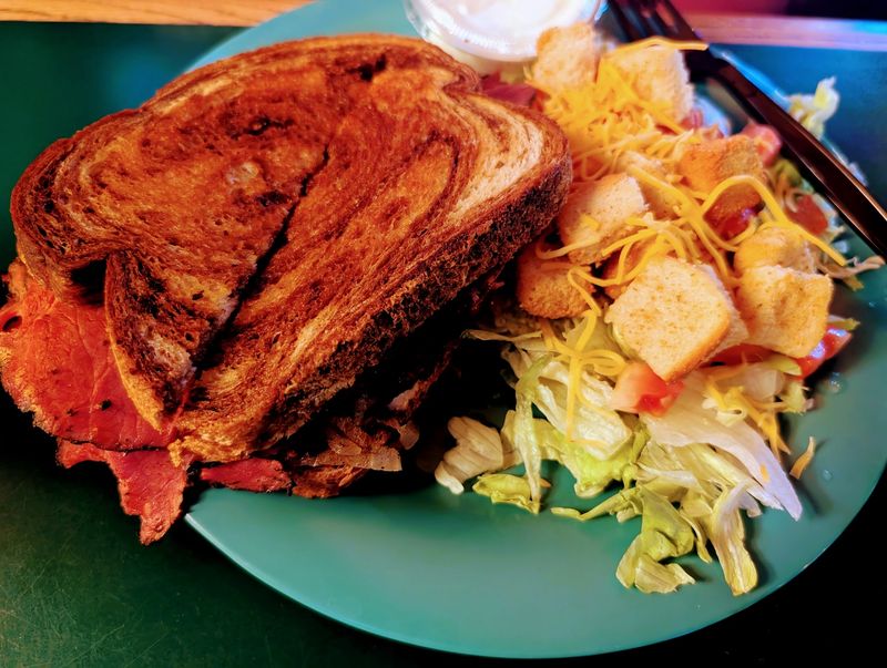 What Goes Into Paddy's Reuben on Marble Bread