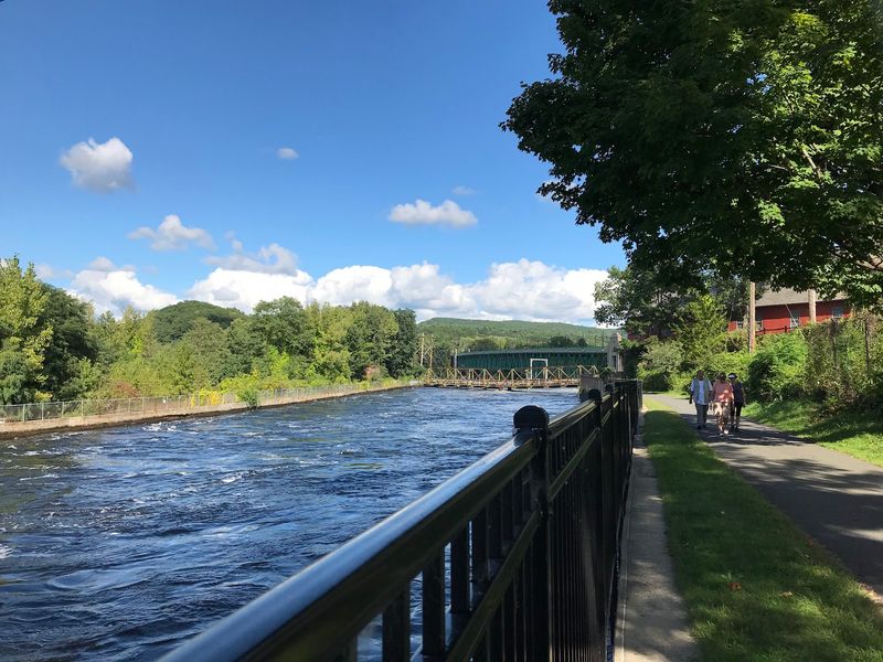 Three Paved Miles Along The Canal