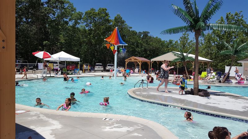 Two Pools For Two Very Different Crowds