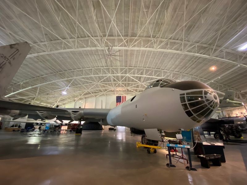 Standing Under the B-52 Stratofortress