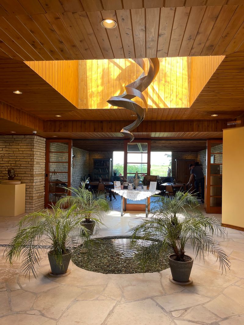 This Glass Chapel On A Nebraska Hilltop Looks Out Over The Platte River Valley - Decor Hint The Underground Visitor Center Carved Into the Hill
