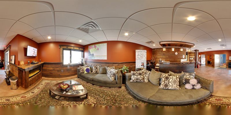 This Nebraska Spa Has A Salt Room Where You Sit And Do Absolutely Nothing - Decor Hint Salt Lamps, Soft Light, and a Room That Glows
