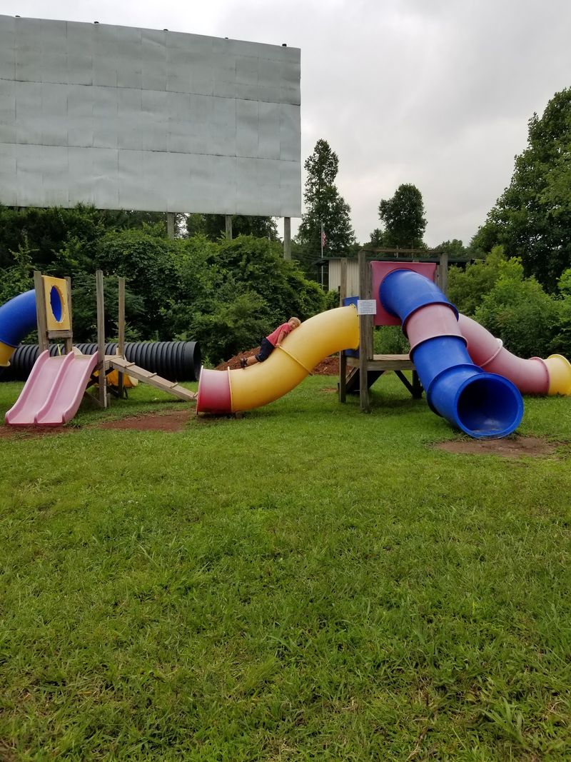 A Playground That Wears Kids Out Before Showtime