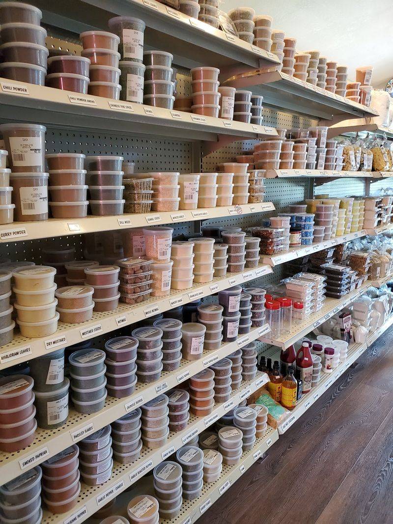 Whole Nutmeg and the Spice Wall