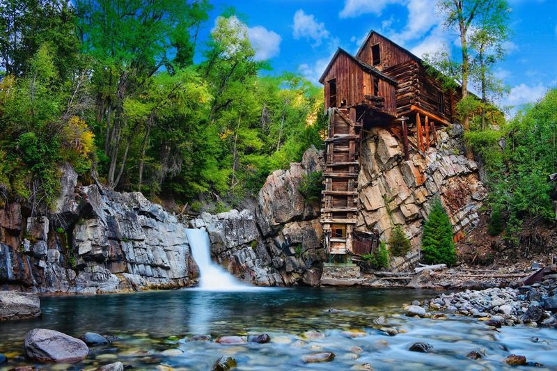 Crystal Mill, The Most Photographed Building In Colorado