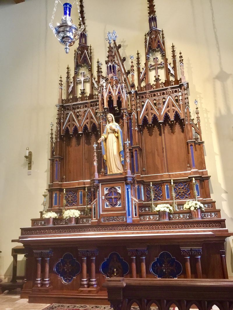 This Nebraska Chapel Was Inspired By Historic Churches In Milan, Italy - Decor Hint Iron Grille And Lady Chapel