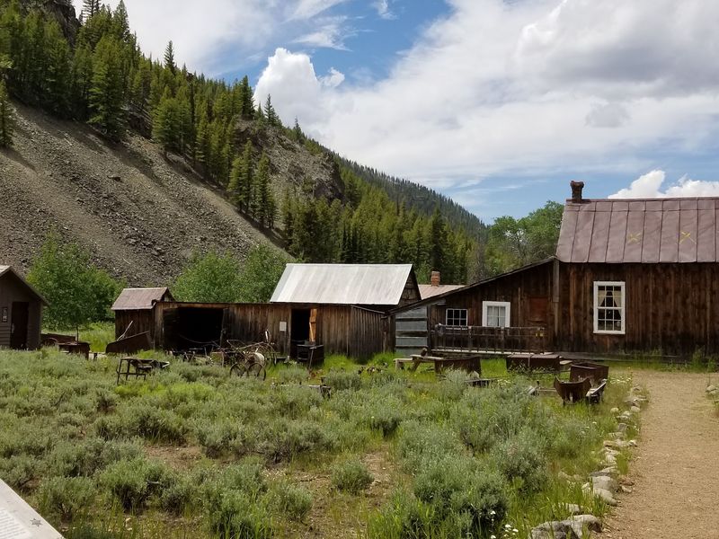 A Gold Camp Above the Yankee Fork