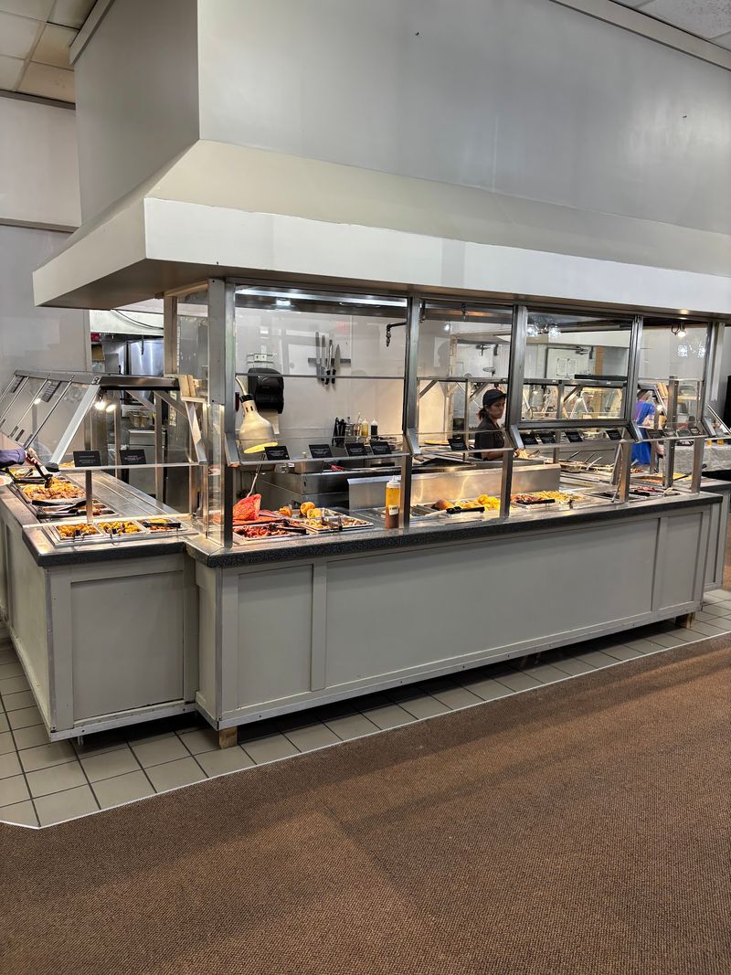 A Buffet Line Just Off Highway 75 in Sarpy County