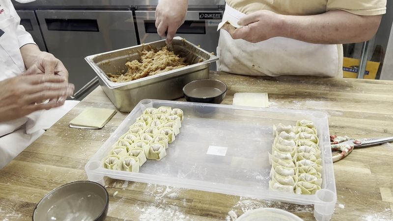 This Brand New North Carolina Restaurant Makes Dumplings Right In Front Of You - Decor Hint Watch The Dough Get Rolled, Filled, And Pleated