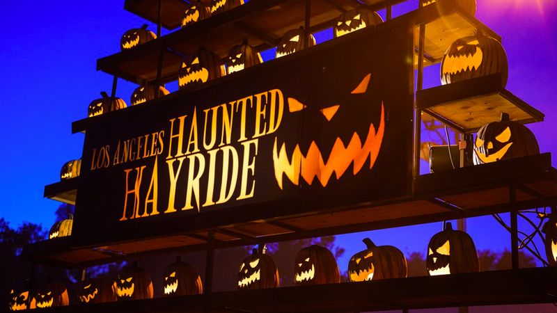 This California Haunted Hayride Drops You Into A Cursed Town Stuck On Halloween Night In 1985 - Decor Hint The Haunted Hayride