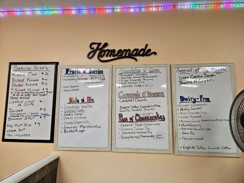 This Family-Owned Idaho Scoop Counter Churns Homemade Huckleberry Ice Cream From Scratch - Decor Hint A Small Yellowstone Avenue Counter With a Big Reputation