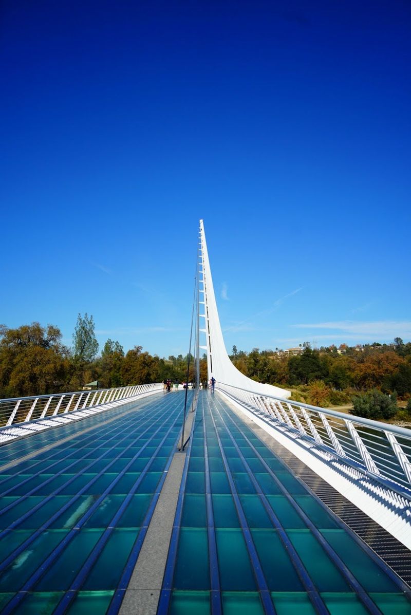 The Glass Walkway Stretches 700 Feet Across The River