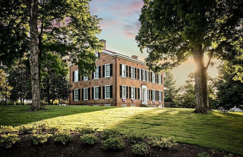 An 1818 Mansion Built From Its Own Dirt