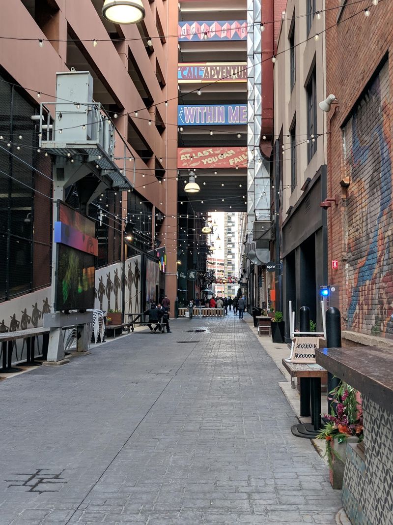 An Alley Leads To Art