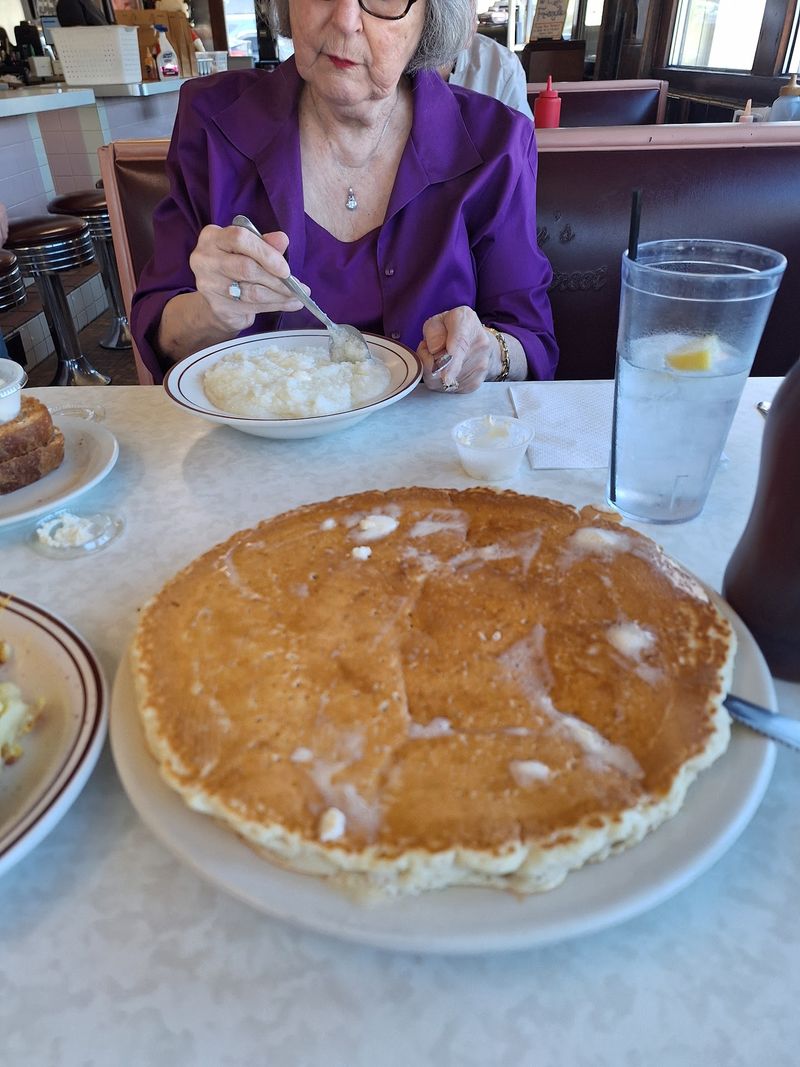 The Pancake That Hangs Off The Plate