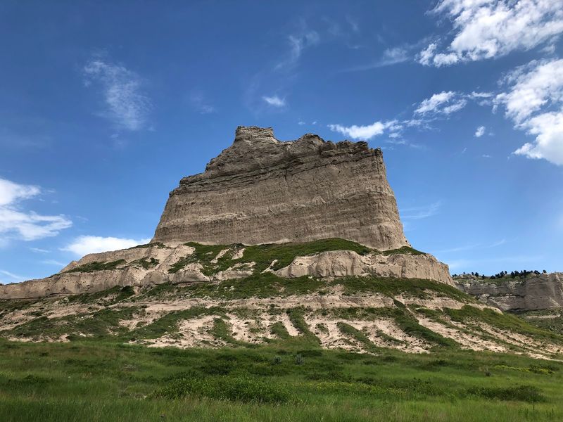A Rock Wall Rising Above the North Platte Valley