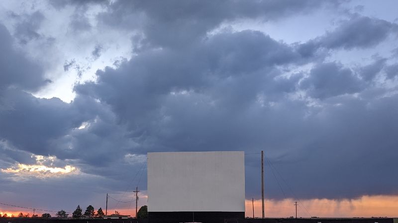 A Screen Standing Alone in Box Butte County