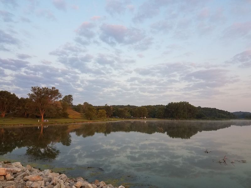 A Reservoir West of Tekamah in Burt County
