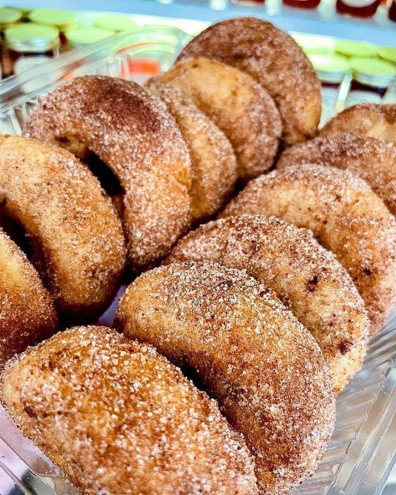 This North Carolina Apple Orchard Goes All Out For Fall With Pumpkins, Hot Donuts And Fresh Cider - Decor Hint Hot Apple Cider Donuts Come Out Fresh Throughout The Day