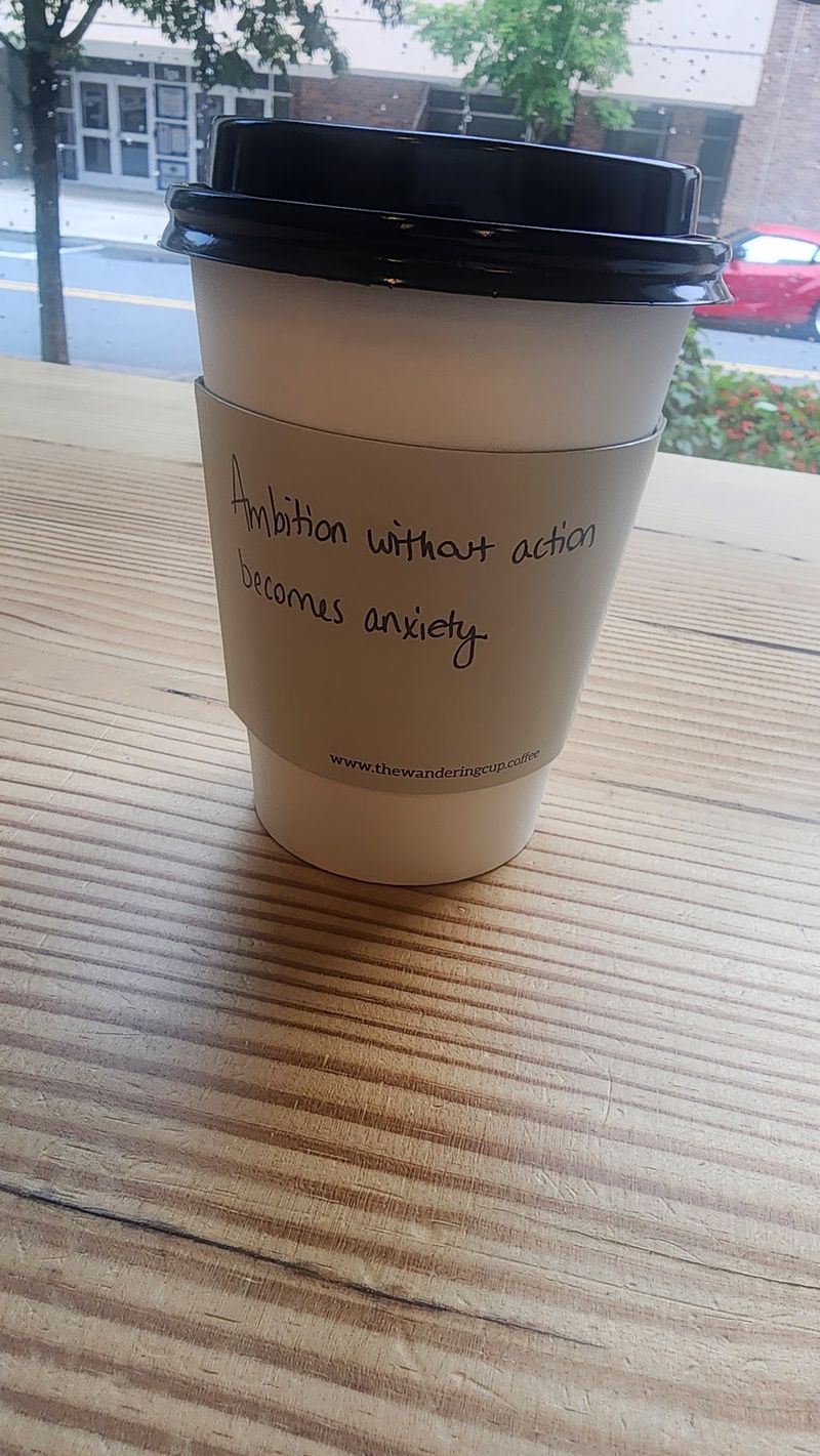 Check Your Cup For The Little Message Written Just For You