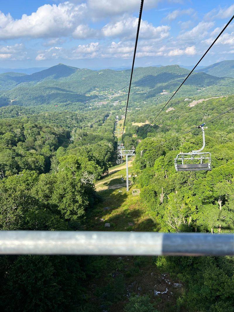 This North Carolina Mountain Festival Turns Oktoberfest Into A Full Weekend Of Fall Fun - Decor Hint Ride The Chairlift Above The Fall Colors For A Whole New View