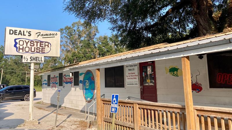 This Rustic Florida Restaurant Is Famous For Oysters Served Raw, Steamed, And Fried - Decor Hint A White Building With Big Flavor