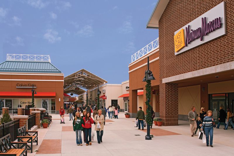 A Sprawling Shopping Village Off Route 422