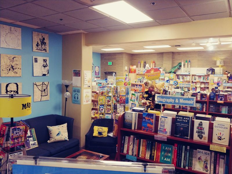 A Book Lover's Corner In Downtown Boise