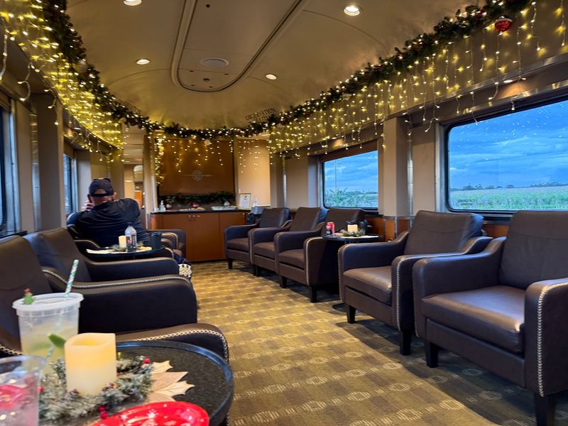 Florida's Sugarcane Country Still Hears A Vintage Steam Train Chugging Past Orange Groves On Weekends - Decor Hint Holiday Cheer and Ice Cream on Shorter Runs